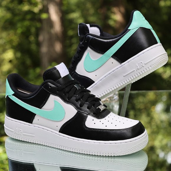 Nike Air Force 1 Low Custom Black Yeezy Size 10.5 - Picture 1 of 16